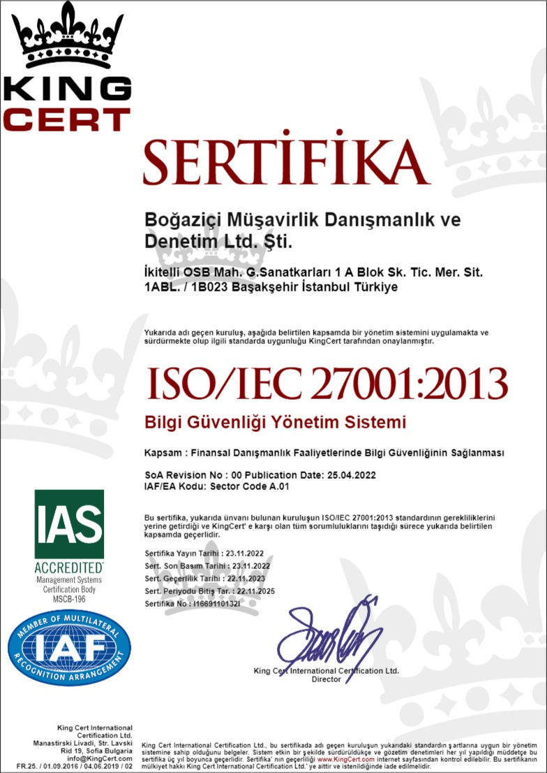 ISO/IEC 27001:2013